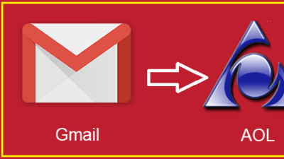 Forward Gmail to AOL