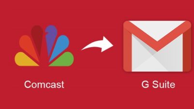migrate Comcast to G Suite