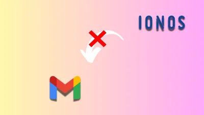 IONOS email not sending to Gmail